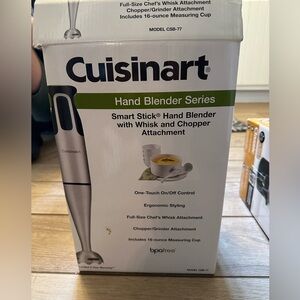 Cusinart Smart Stick handheld immersion blender NIB